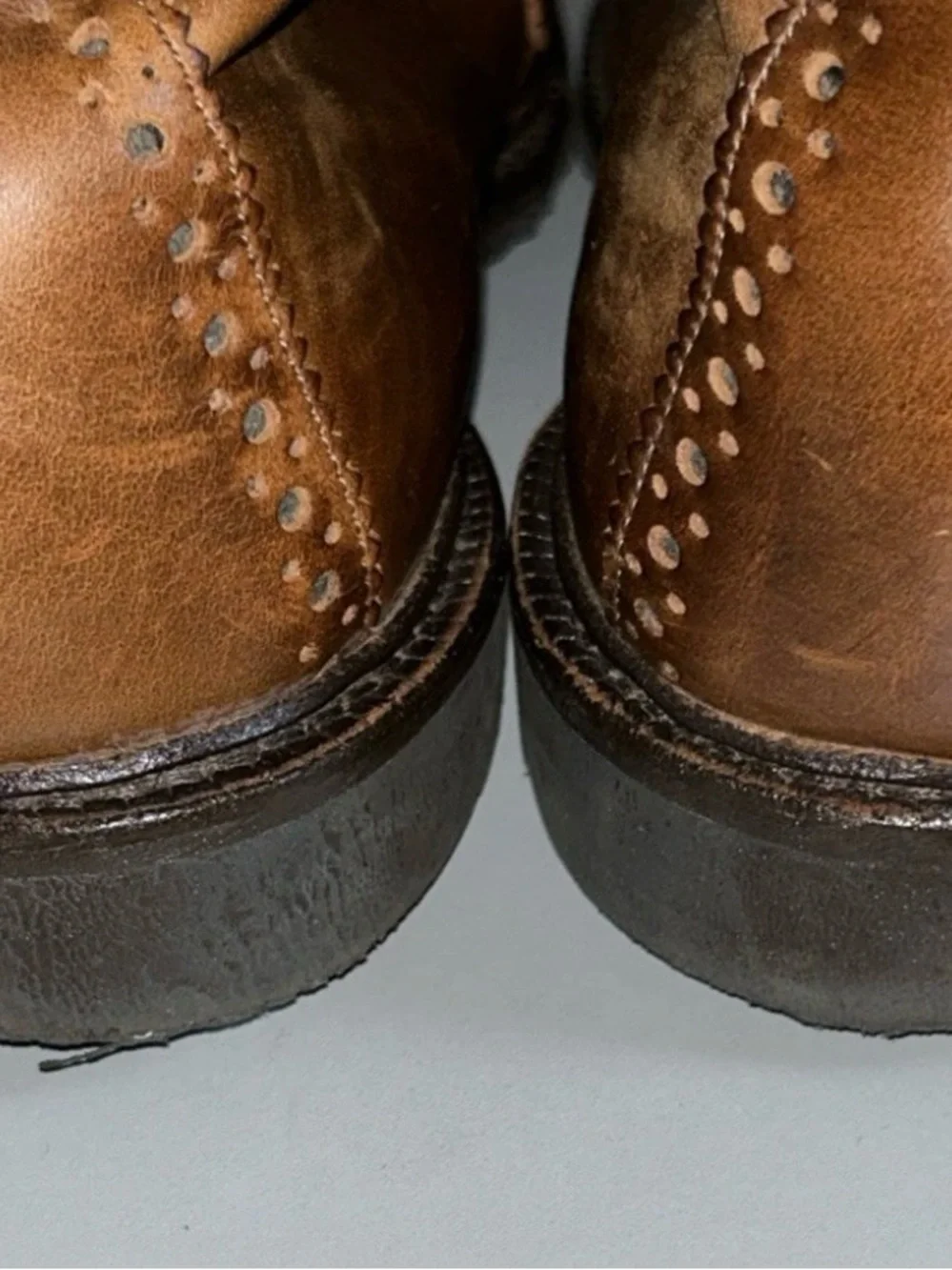 Allen Edmond Bellevue Brown Boots Brown Size 13 EEE